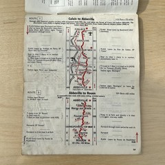 Vintage AA Route Maps x6 Europe Collectibles Driving Memorabilia Arts Crafts