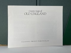 Classic Print Portfolio: County Maps of Old England. Thomas Moule 1991
