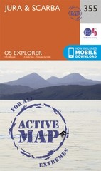 Jura and Scarba by Ordnance Survey (Sheet map, folded)