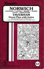 Norwich and Taverham Street Plan with index