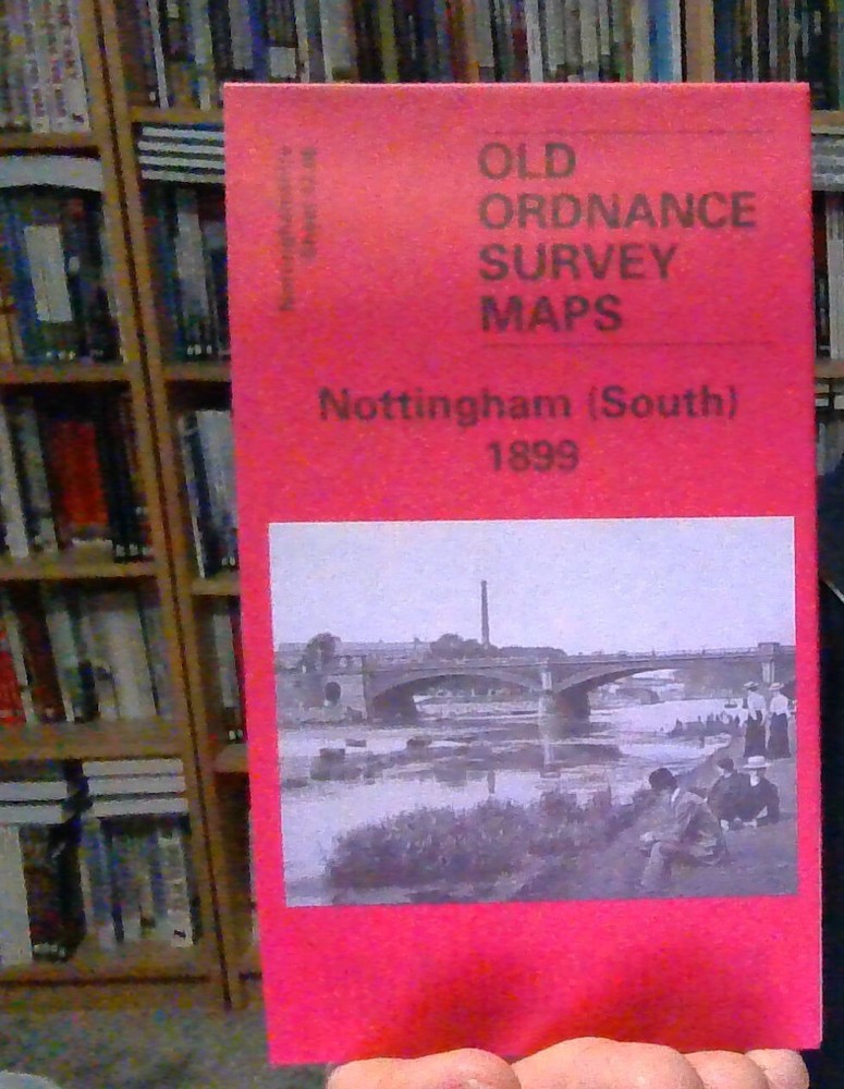 MAP OF Nottingham (South) 1899: Nottinghamshire Sheet 42.06 NEW 9780850549485