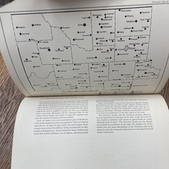 Historical Atlas of Oklahoma Morris 1971 4th Print Geography Native Americans
