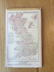 1946 Ordnance Survey One Inch Popular Edition Map 182 Brighton And Worthing