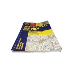 Philip’s 2024 Big Atlas Britain & Ireland – SPIRAL BOUND ⭐️⭐️⭐️⭐️⭐️ ✅️