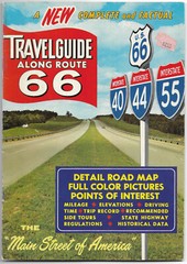 Vintage 1965 TRAVEL GUIDE ALONG ROUTE 66 G2