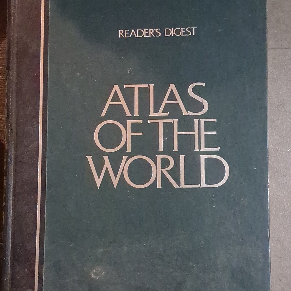 Reader’s Digest Atlas of the World Hardcover Atlas, World Geography