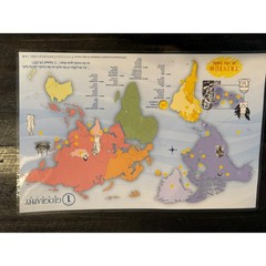 Classical Conversations Cycle 1 Geography World Africa Laminated placemats (4)