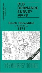 South Shoreditch & Bunhill Fields 1872 London Large Scale Sheet 7.46