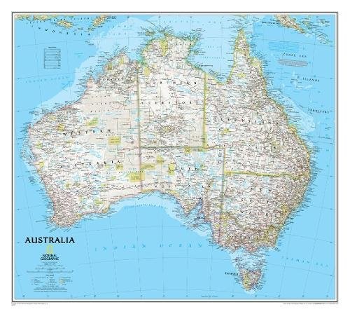 AUSTRALIA CLASSIC, LAMINATED (NATIONAL GEOGRAPHIC By National Geographic Maps