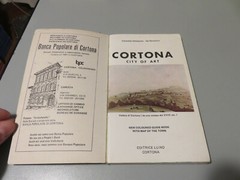 GUIDA TURISTICA – CORTONA city of art – in lingua inglese 1984