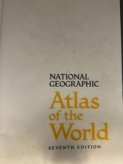 National Geographic Atlas of the World Seventh Edition Very Good Condition Large
