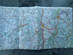 25x Michelin France road maps, folded, inc Italy Europe & Swizerland