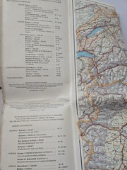 Vintage Italy Road Map Kümmerly & Frey Bern Autokarte 1:1,000,000 Fold-Out Map