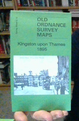 MAP OF Kingston upon Thames 1895 Surrey Sheet 6.16 by Richard Oliver NEW