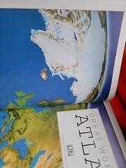 Great World Atlas by DK Publishing Large Hardcover 18″ X 12″