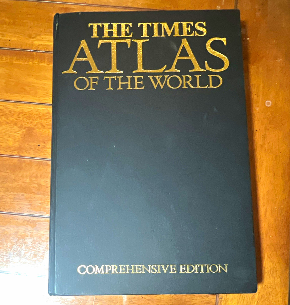 Times Books The Times Atlas of the World Comprehensive Ed HC 1980 912p