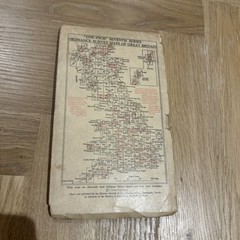 SNOWDON Sheet 107 1953 CLOTH Seventh Series Ordnance Survey One Inch Map