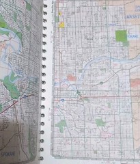 Vintage Thomas Guide Pacific Northwest Road Atlas Drivers Guide WA OR