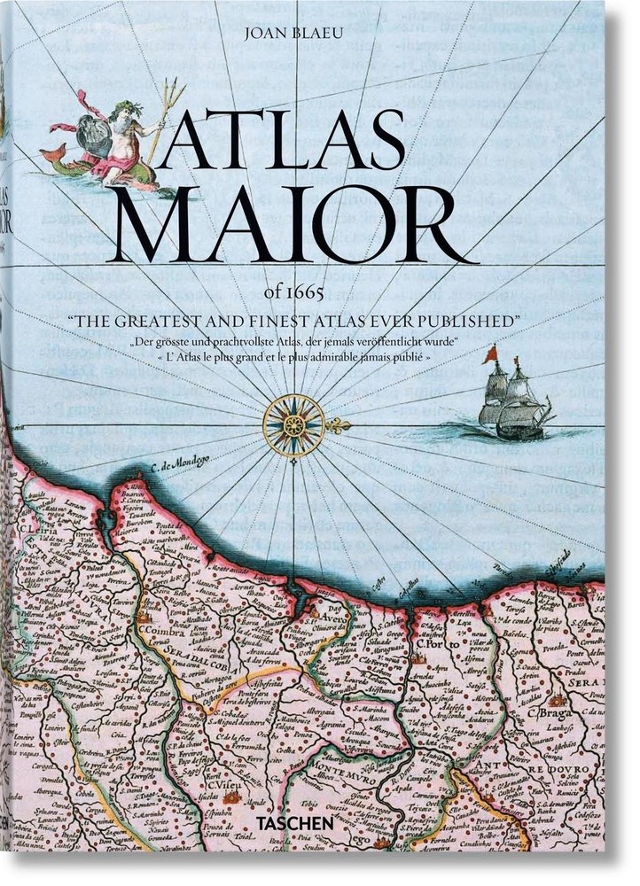 Joan Blaeu: Atlas Maior of 1665 by Joan Blaeu (English) Hardcover Book