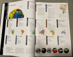 National Geographic Atlas Of The World Eighth Edition Slipcover VG Maps Cities