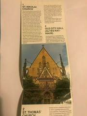 Rare Vintage Map & Travel/Tourist Brochure Of Leipzig – Visitors’ City Guide