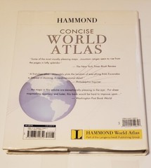 Concise World Atlas – Hammond World Atlas Corporation Staff (2007, DJ)