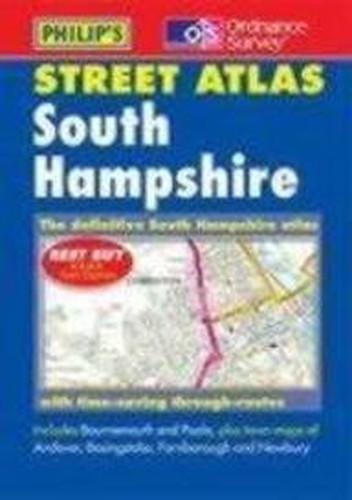 Philip’s Street Atlas South Hampshire by Philip’s Maps Hardback Book The Fast