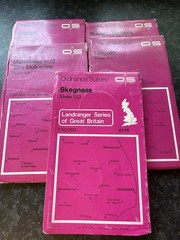 5 x Ordnance Survey Landranger Maps Chester, Buxton & Matlock Mansfield