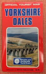Yorkshire Dales: Official Tourist Map by Estate Publications (Sheet map, 1983)