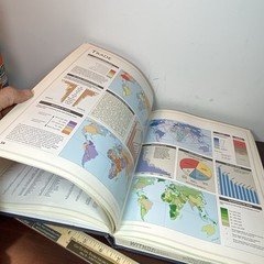 Oxford Encyclopedic World Atlas 1995 Hardcover 2nd Edition Hardcover Reference