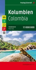 Colombia f&b (r) 1/1M: Wegenkaart 1:1 0… by Freytag & Berndt Sheet map, folded