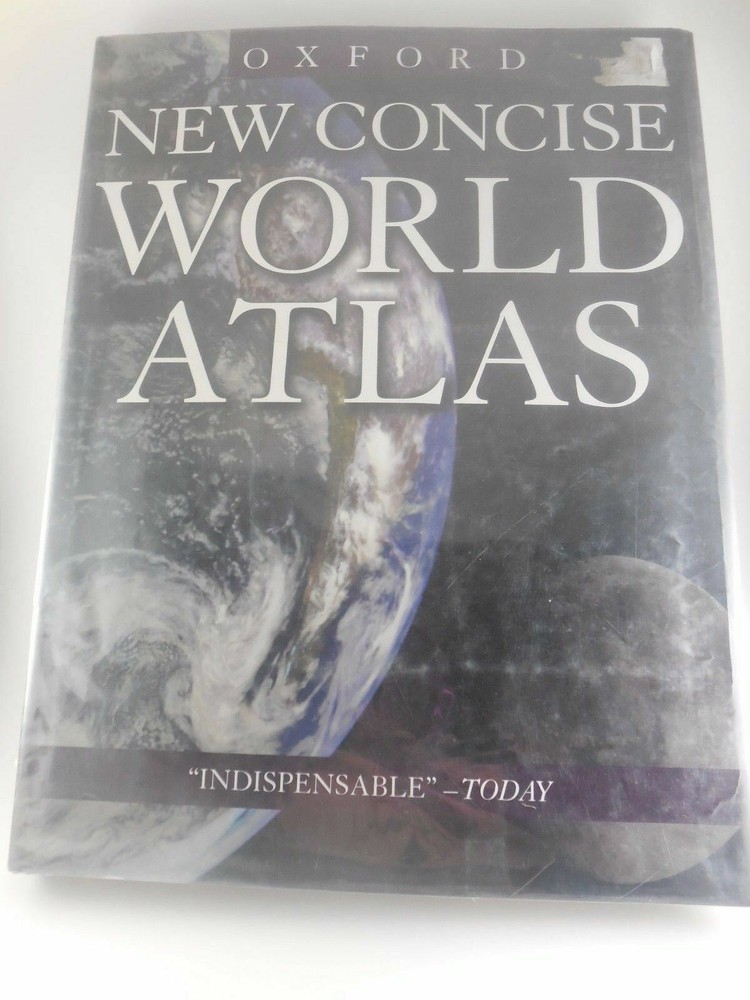 Oxford New Concise World Atlas Oxford University Press S Hardcover