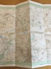 1985 Ordnance Survey Pathfinder Map SE 27/37 Ripon (incl Dishforth & Wath )