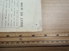 Ordnance Survey Sheet NT 26 NW Midlothian 1958 6″ Map Edinburgh Pentland Hill
