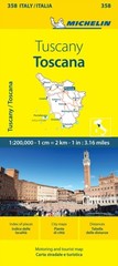 Toscana – Michelin Local Map 358 Map by Michelin (Sheet map, folded)
