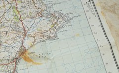Ordnance Survey One-Inch Map 180 THE SOLENT New Popular 6th Edition 1945 (1930)