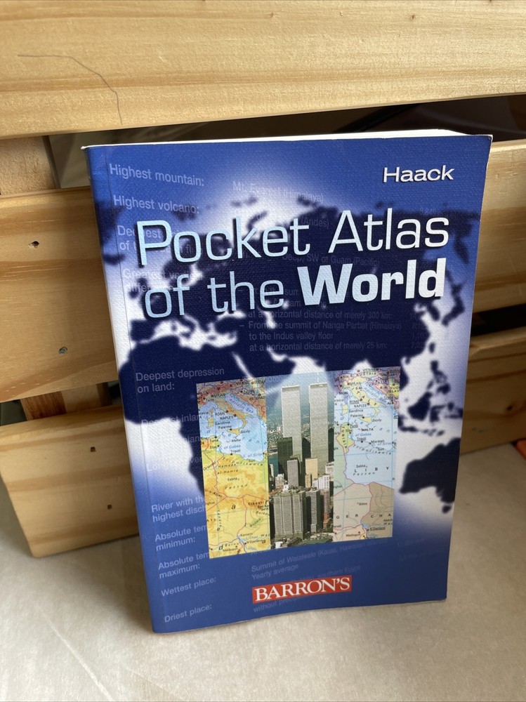 Pocket Atlas of the World by Klett Perthes and Hermann Haack (1999, Trade…