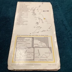 Ordnance Survey Outdoor Leisure Map – North York Moors, West Sheet – 1982