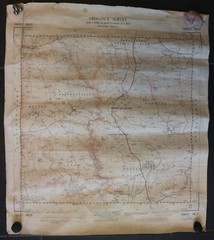 Bundle 14 x Vintage Ordnance Survey Sheet Maps Paper Sheets 1935-1979 Job Lot