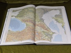 Folio Society TIMES ATLAS OF THE WORLD Leather Slipcase Illustrated 2005