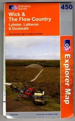 Explorer Sheet 450 Wick and the Flow Country : Ordnance Survey