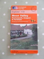 OS EXPLORER MAP 119 MEON VALLEY PORTSMOUTH GOSPORT FAREHAM ORDNANCE SURVEY