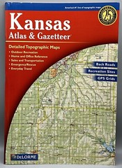 DeLorme First Edition 15.5” Kansas Atlas & Gazetteer – Preowned