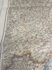 Vintage National Geographic Map China Coast And Korea October 1953