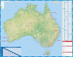 Lonely Planet Lonely Planet Australia Planning Map (Map) Map (UK IMPORT)