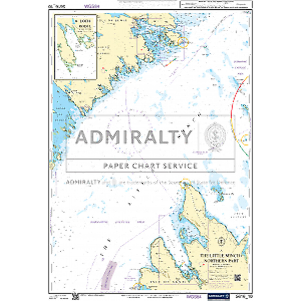 Admiralty Small Craft Chart 5616_10: The Little Minch (Northern Part)