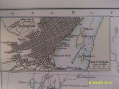 Antique Map. PROVINCE of QUEBEC. c1900. VG