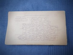 1930s Ordnance Survey Road Map of Bury St. Edmunds & Ipswich – 1/2″ to 1 Mile