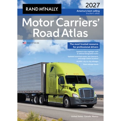 2026 Rand McNally Motor Carriers Road Atlas by Rand McNally: Used