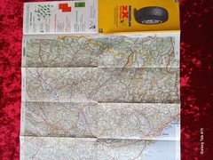 1980s Michelin Map No.78 Bordeaux Biarritz France Folding Road Map Vintage
